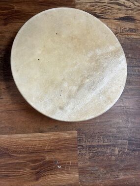 Native handmade rawhide drum